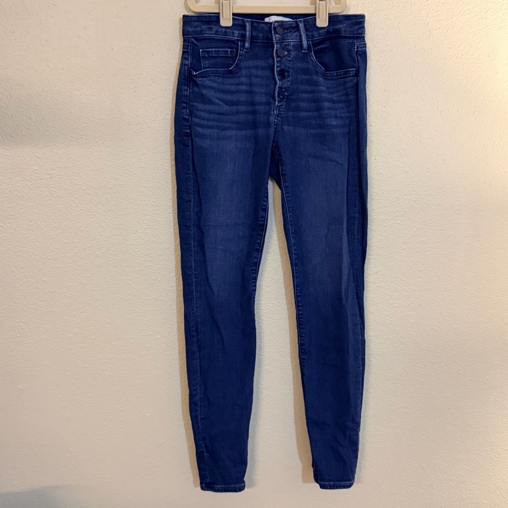Loft Classic Blue Women's Jeans | Curvy Skinny | Size 26 / Size 2